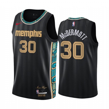 Memphis Grizzlies Sean McDermott 30 2020-21 City Edition Miesten Pelipaidat Swingman